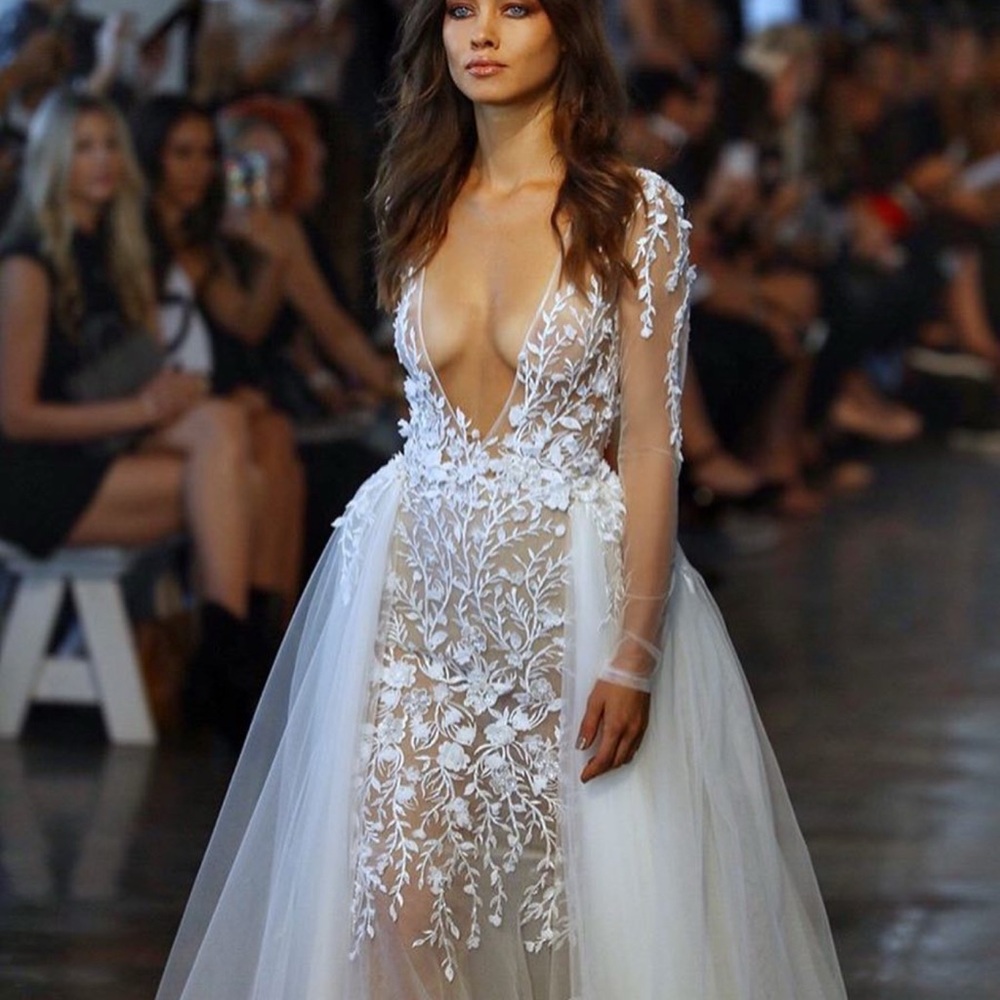 Berta Bridal 18-116 Overskirt only, gorgeous!